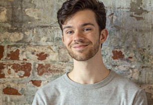 Hemophilia A Patient, Rex Herald, smiling